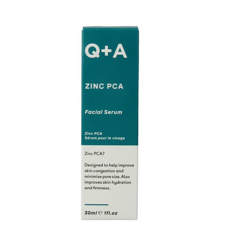 Q+A Zinc Pca Facial Serum