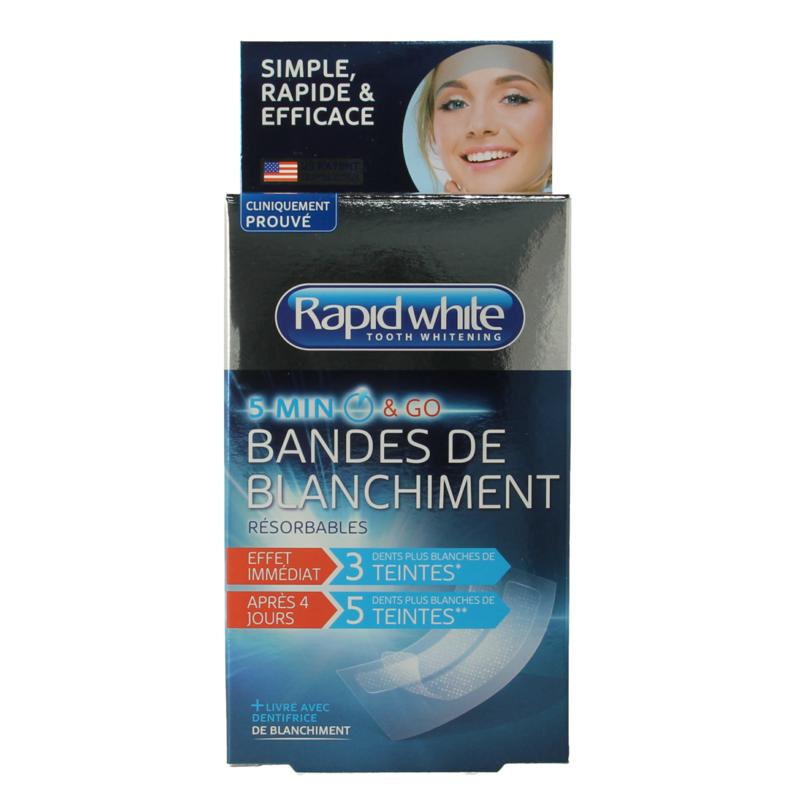 Rapid White Bleaching Strips