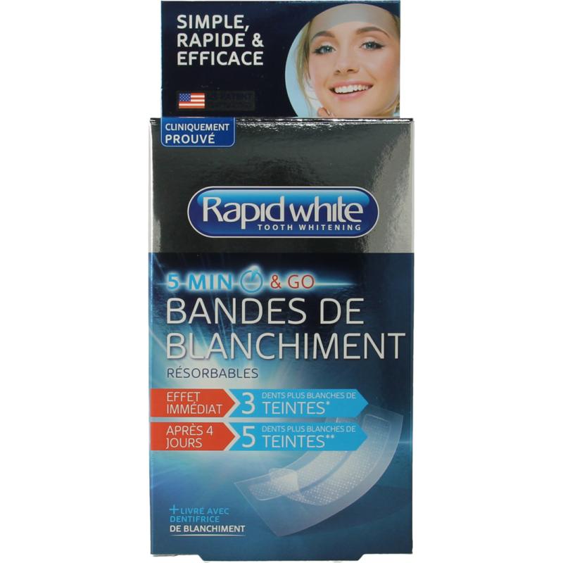 Rapid White Bleaching Strips