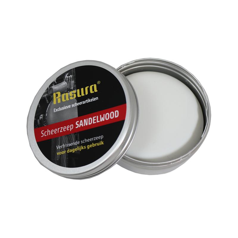 Rasura Scheerzeep Sandelwood In Blik