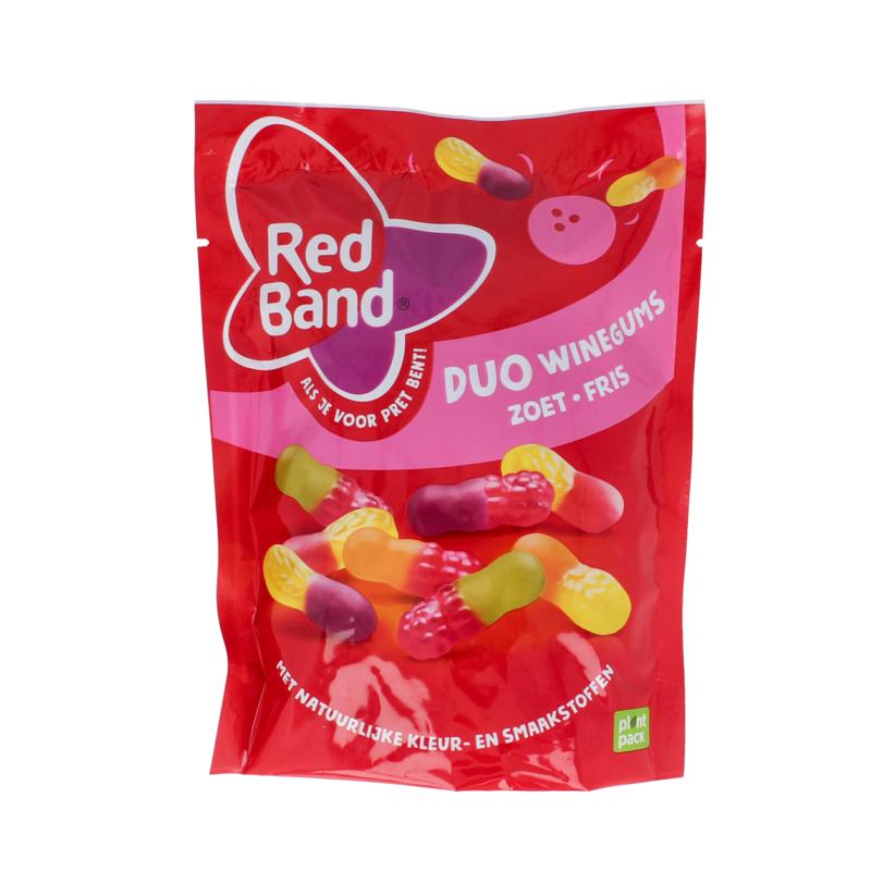 Red Band Winegums Duo Zoet Fris