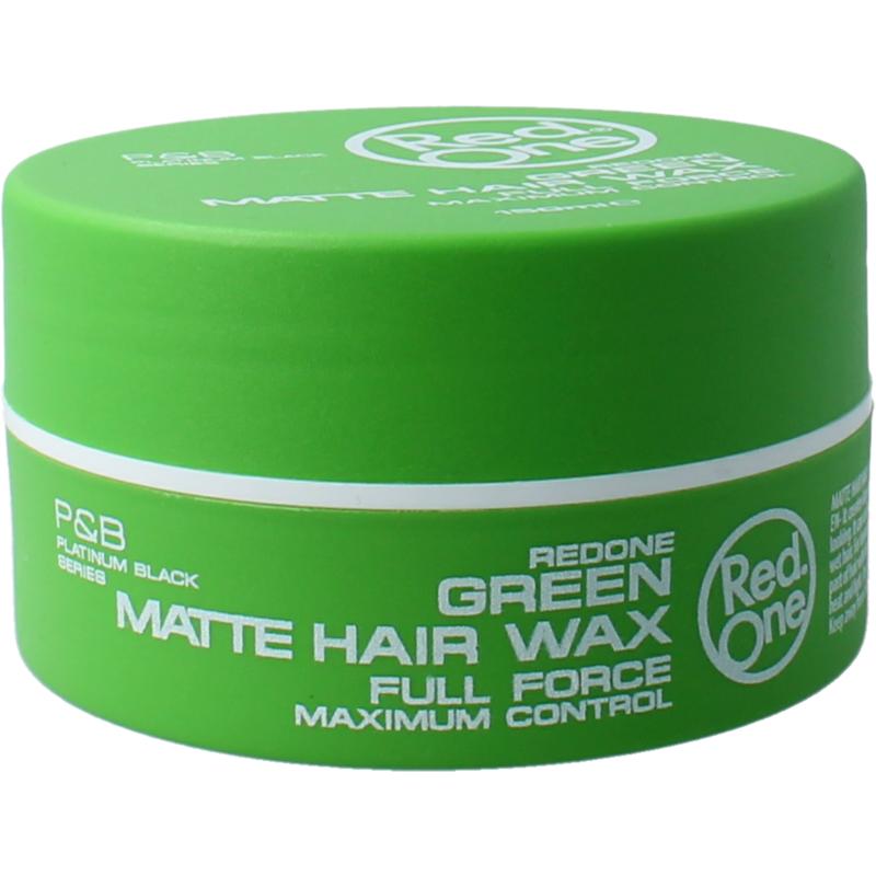 Red One Haarwax Green Matte Wax