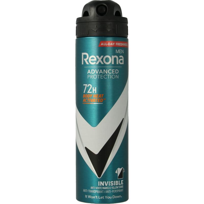 Rexona Deodorant Spray Invisible Black & White