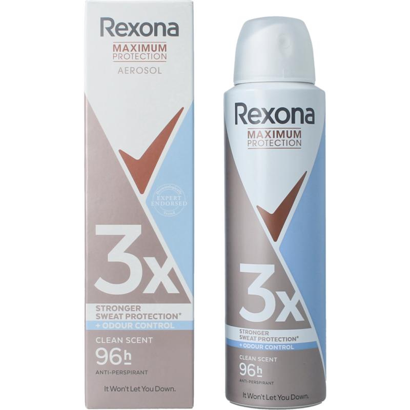 Rexona Deodorant Spray Max Pro Clean Scent