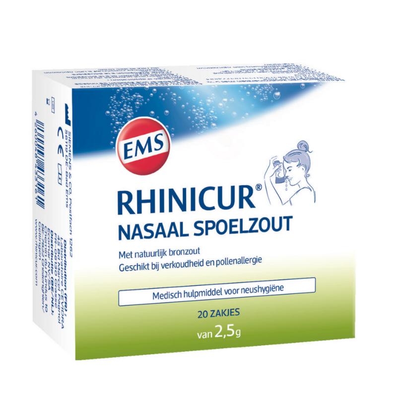 Rhinicur Neus Spoelzout 2.5 Gram