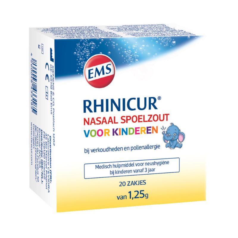 Rhinicur Neus Spoelzout Kind Zakje