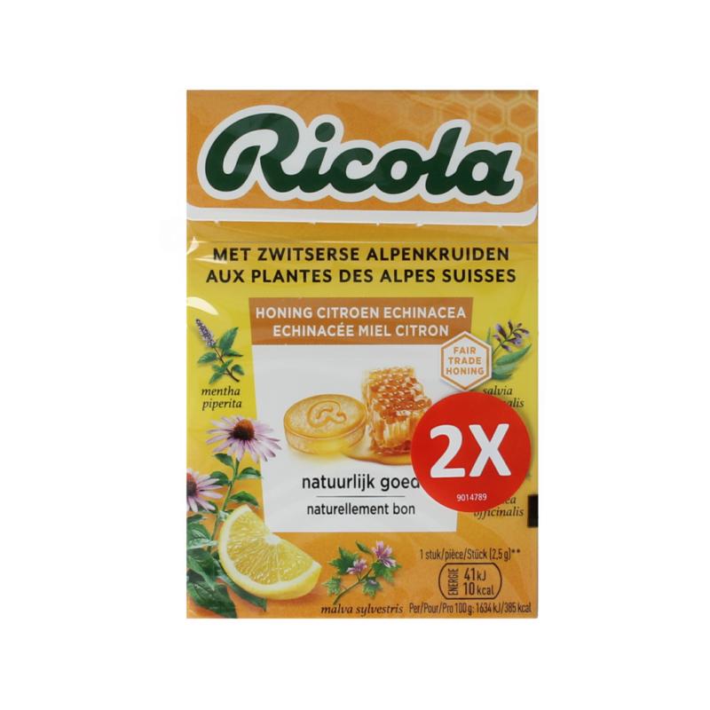 Ricola Honing Citroen Echinacea Duo Pack