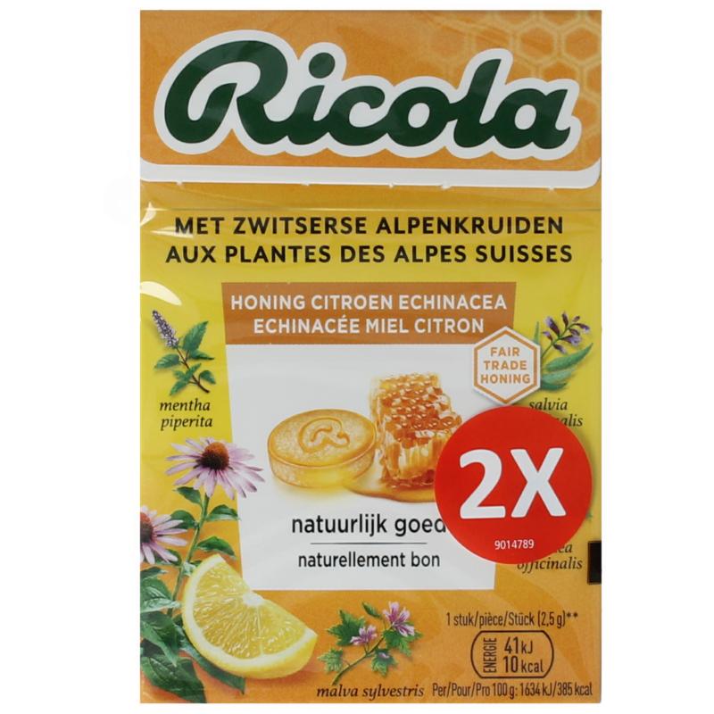 Ricola Honing Citroen Echinacea Duo Pack