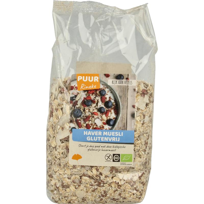 Puur Rineke Haver Muesli Glutenvrij Bio