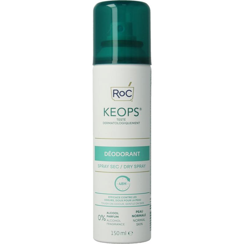 Roc Keops Deodorant Spray Dry