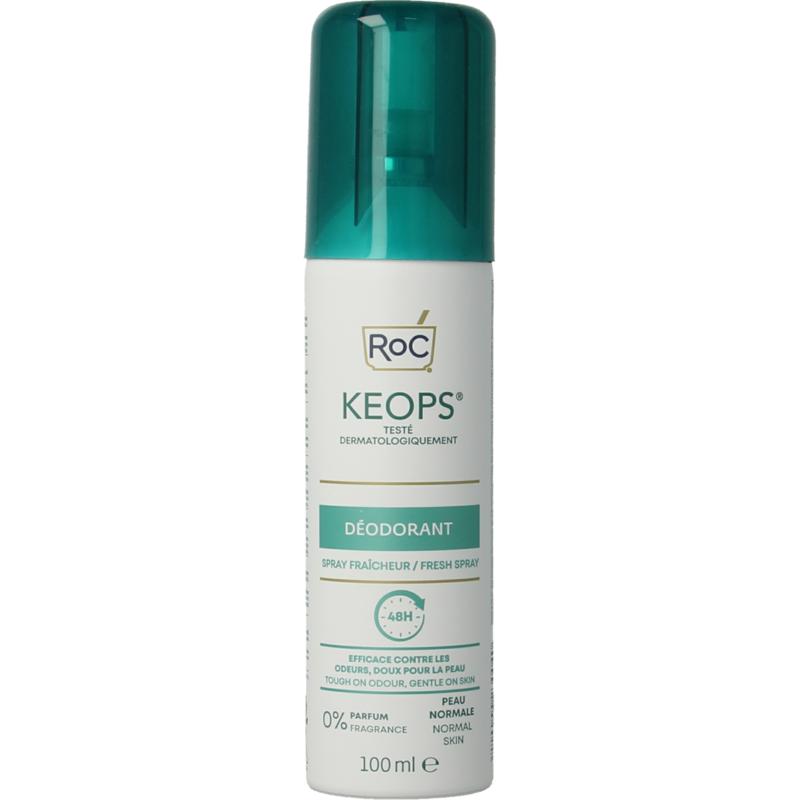 Roc Keops Deodorant Spray Fresh