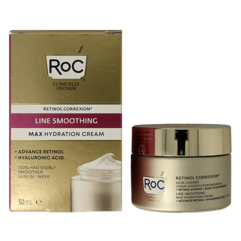 Roc Retinol Correxion Line Smoothing Max Hydration