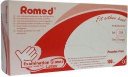 Romed Latex Handschoen Niet Steriel Poedervrij Xl
