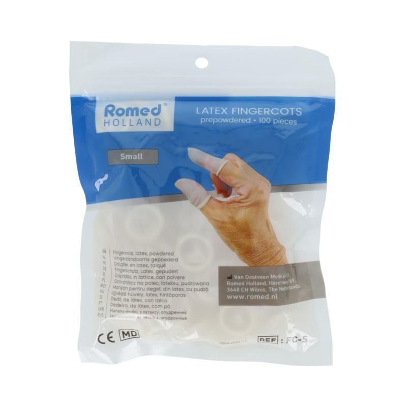 Romed Vingercondooms Latex S
