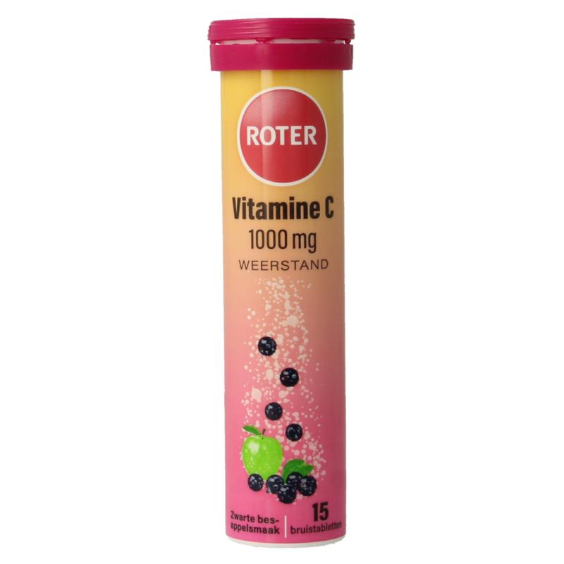 Roter Bruistablet Vitamine C Appel Zwarte Bes