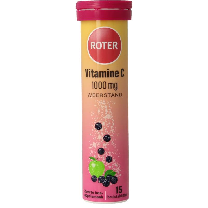 Roter Bruistablet Vitamine C Appel Zwarte Bes