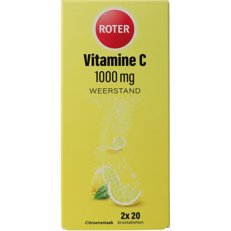 Roter Bruistabletten Citroen Vit C Duopack