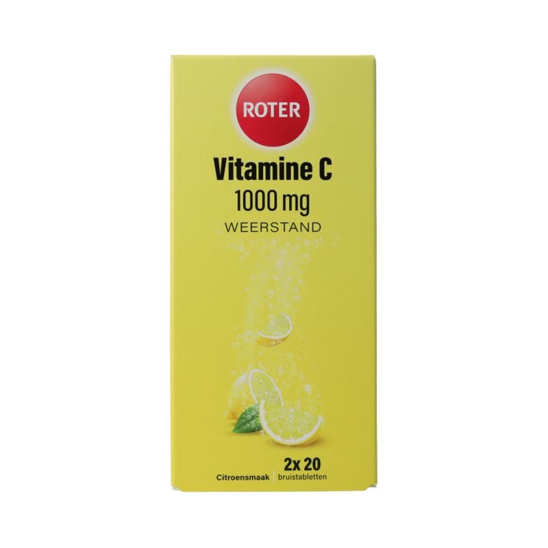 Roter Bruistabletten Citroen Vit C Duopack