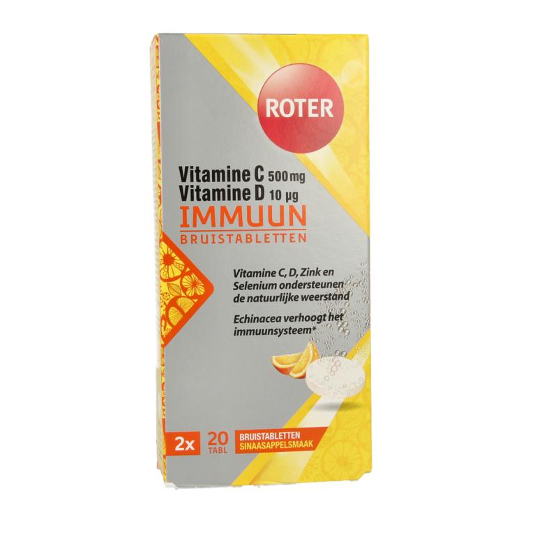 Roter Bruistabletten Immuun 2X20 Stuks