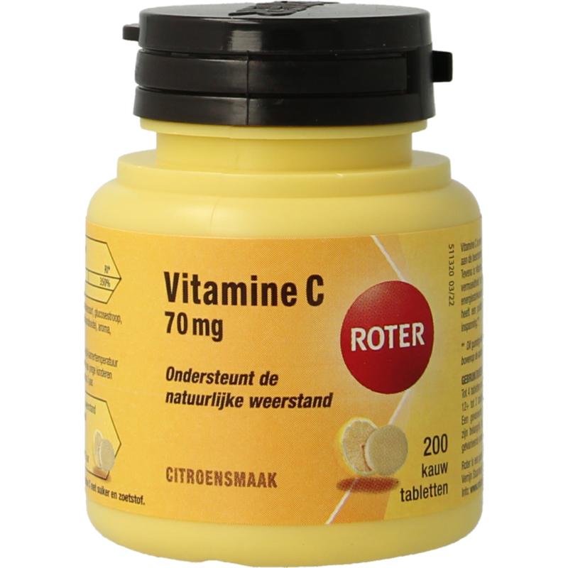 Roter Vitamine C 70Mg Kauwtablet