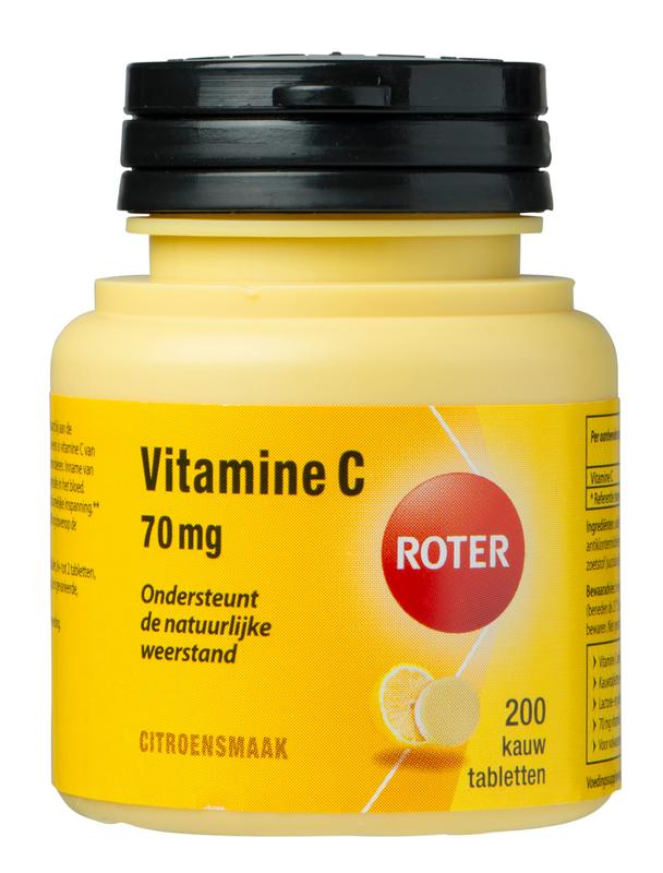 Roter Vitamine C 70Mg Kauwtablet