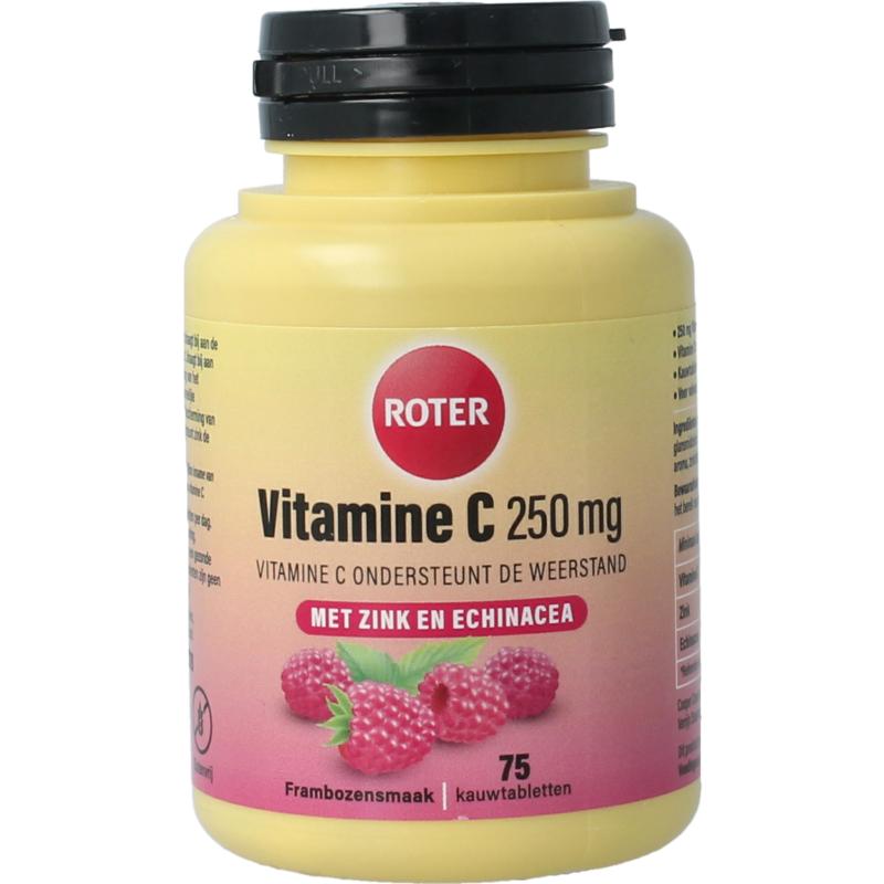 Roter Vitamine C Weerstand Forte 250Mg