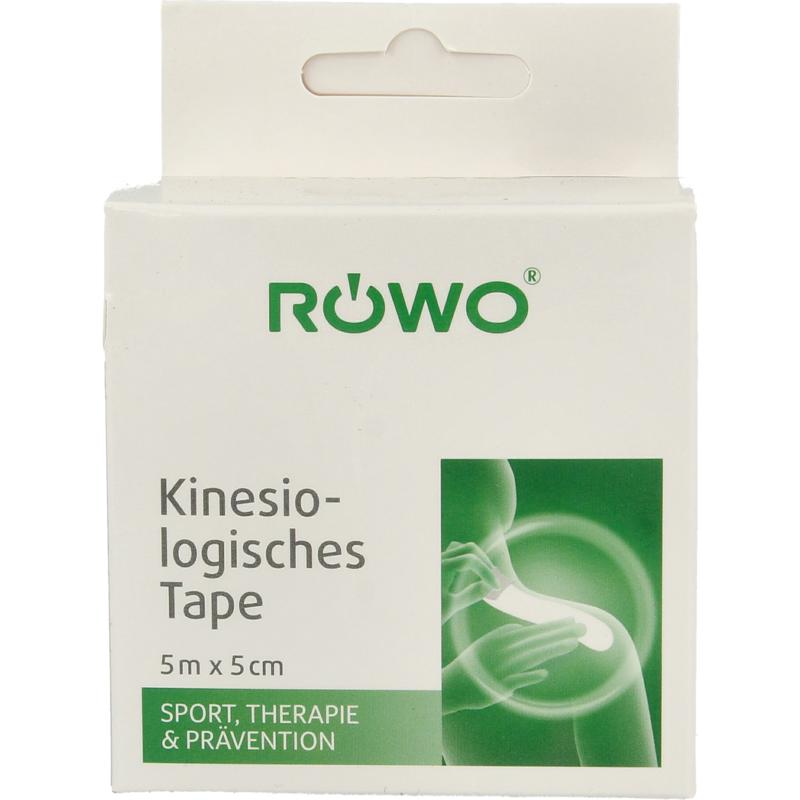 Rowo Kinesiotape Zwart 5Cmx5m