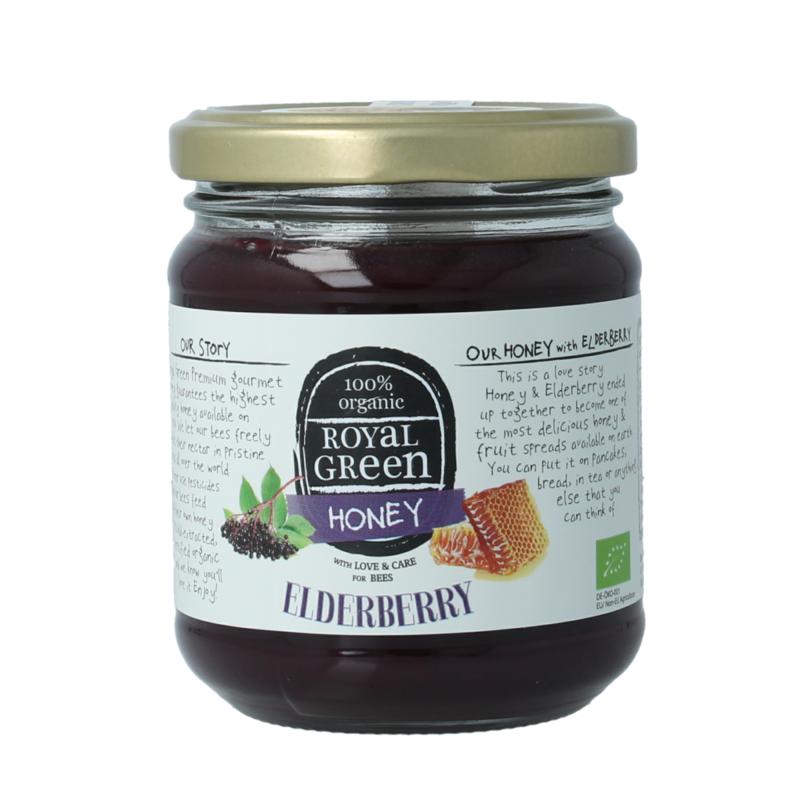 Royal Green Elderberry Honey Bio