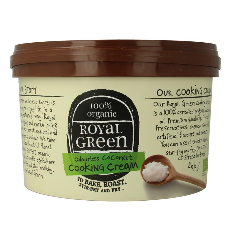 Royal Green Kokos Cooking Cream Odourless Bio