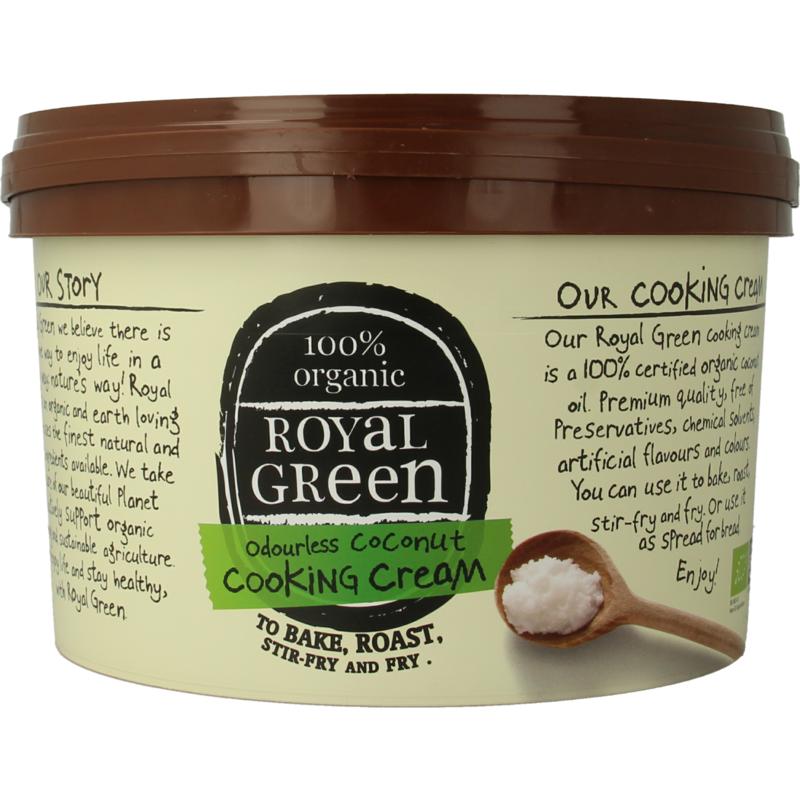 Royal Green Kokos Cooking Cream Odourless Bio