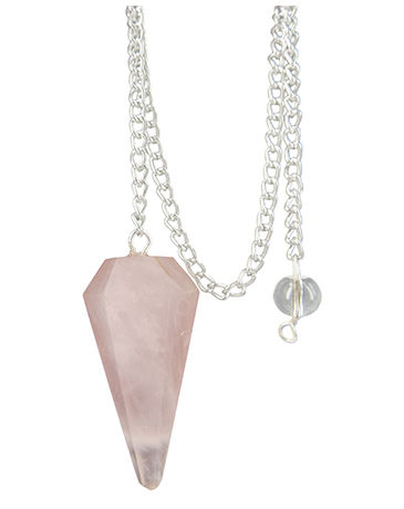 Ruben Robijn Pendel Facet Roze Kwarts