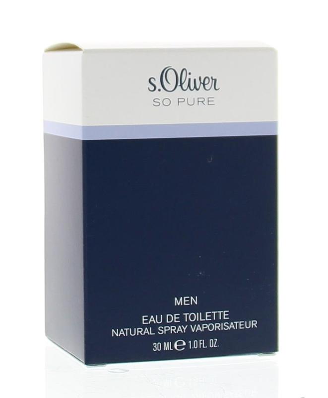 S Oliver So Pure Men Eau De Toilette