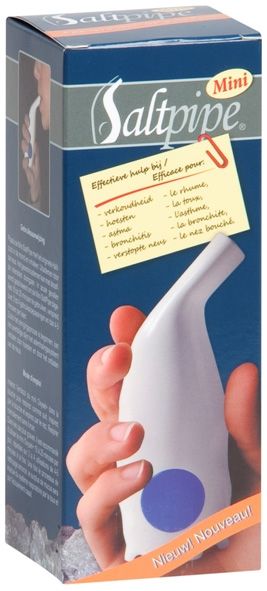 Saltpipe Mini Zout Inhalator Met Halitzout