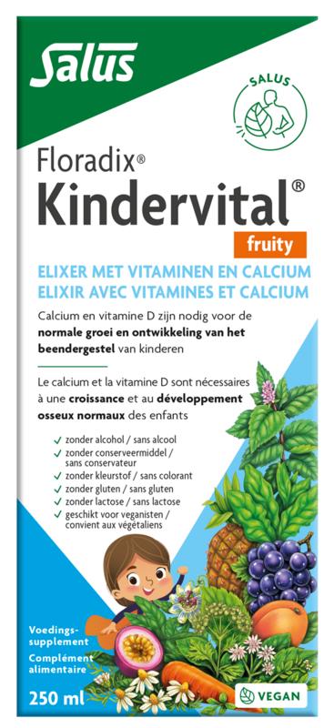 Salus Floradix Kindervital Fruity Glutenvrij
