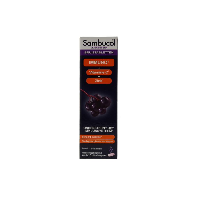 Sambucol Immuno Forte Bruistabletten Suikervrij
