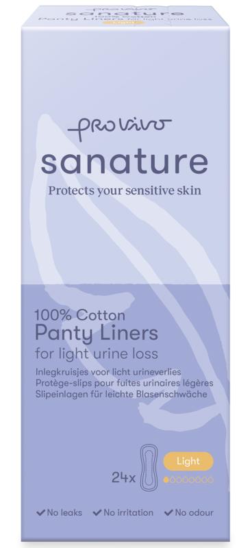 Sanature Pro Vivo Incontinentie Inlegkruisjes Light