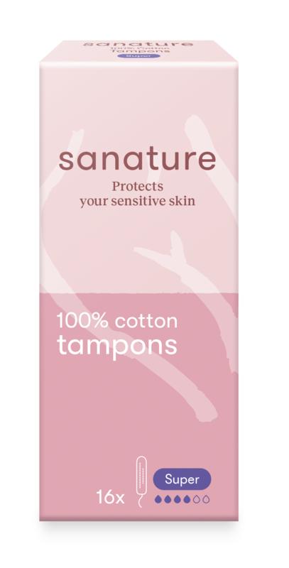 Sanature Tampons Super