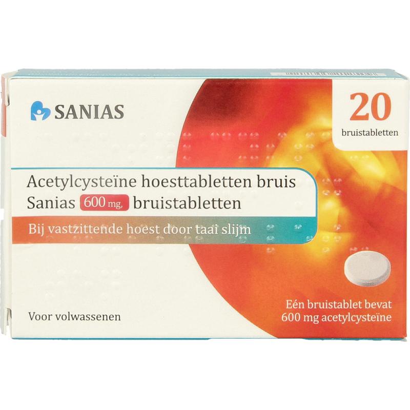 Sanias Acetylcysteine 600Mg
