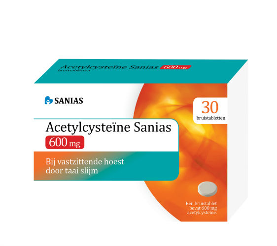 Sanias Acetylcysteine 600Mg
