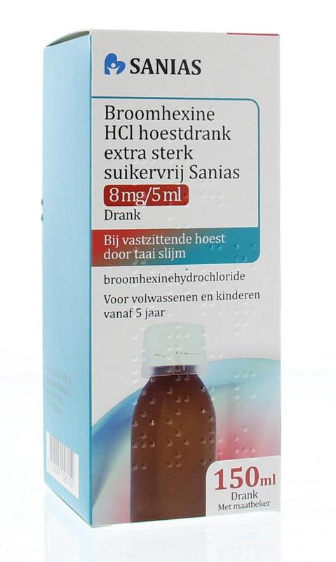 Sanias Broomhexine Hoestdrank Extra Sterk