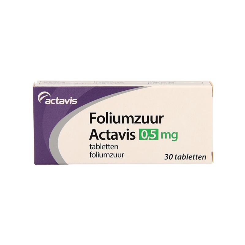 Sanias Foliumzuur 0.5Mg