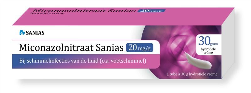 Sanias Miconazolnitraat 20Mg Creme