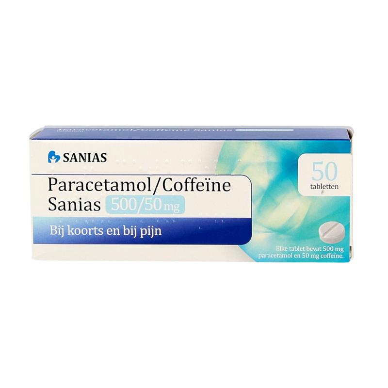 Sanias Paracetamol Coffeine 50050Mg