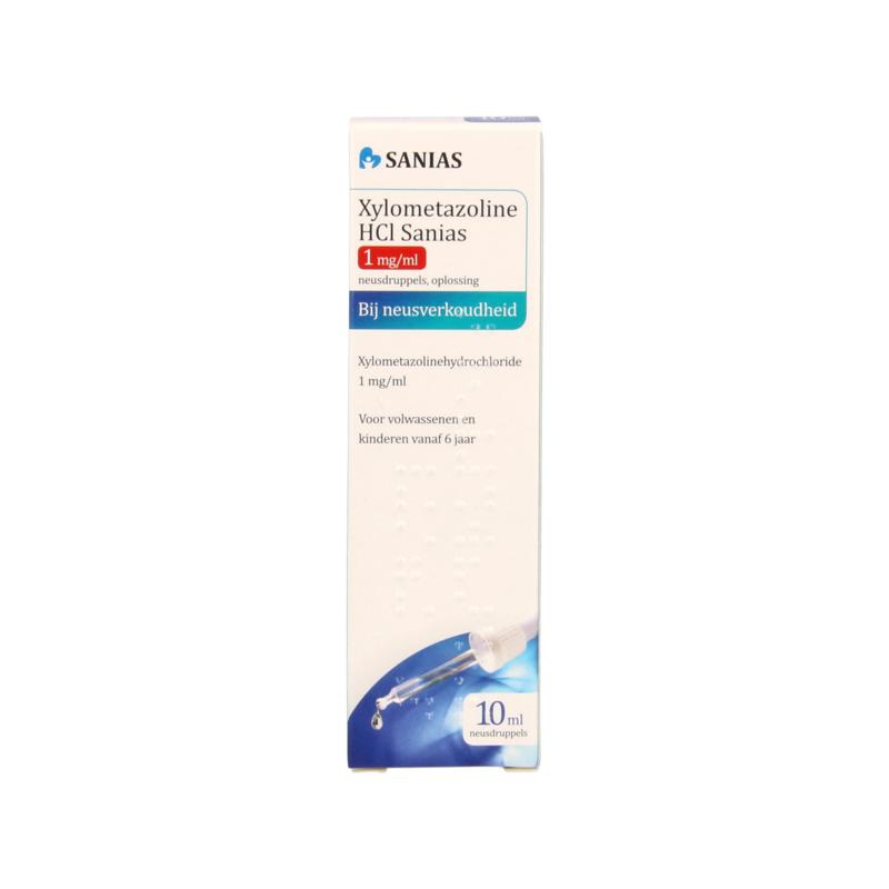 Sanias Xylometazoline Hci 1Mg Druppels