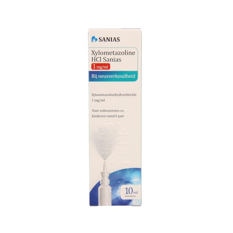 Sanias Xylometazoline Hci 1Mg Spray