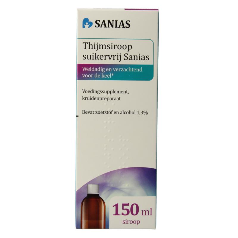Thijmsiroop Suikervrij Apotex