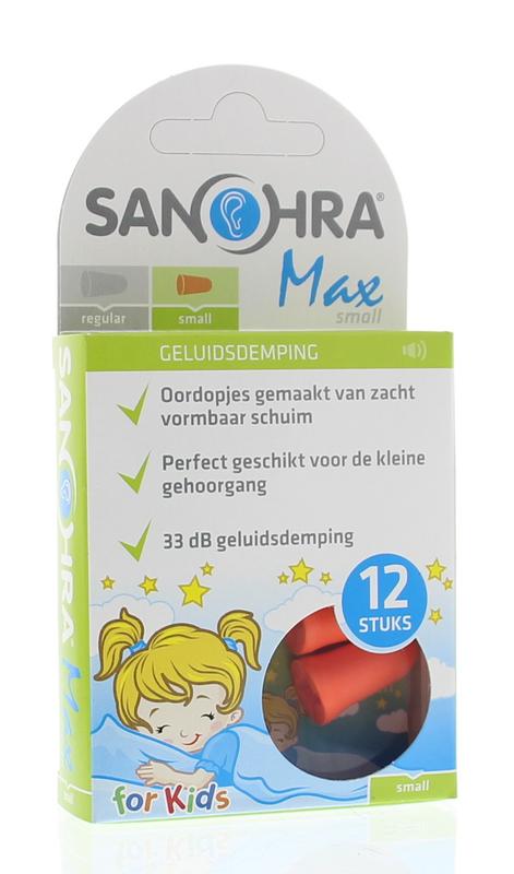 Sanohra Oordoppen Foam Herrie Max Small Kinderen