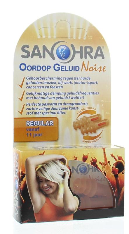 Sanohra Oordoppen Geluid Noise Regular Volwassen