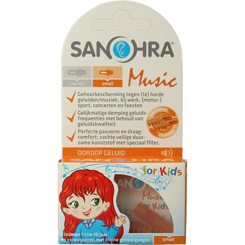 Sanohra Oordoppen Geluid Noise Small Kinderen