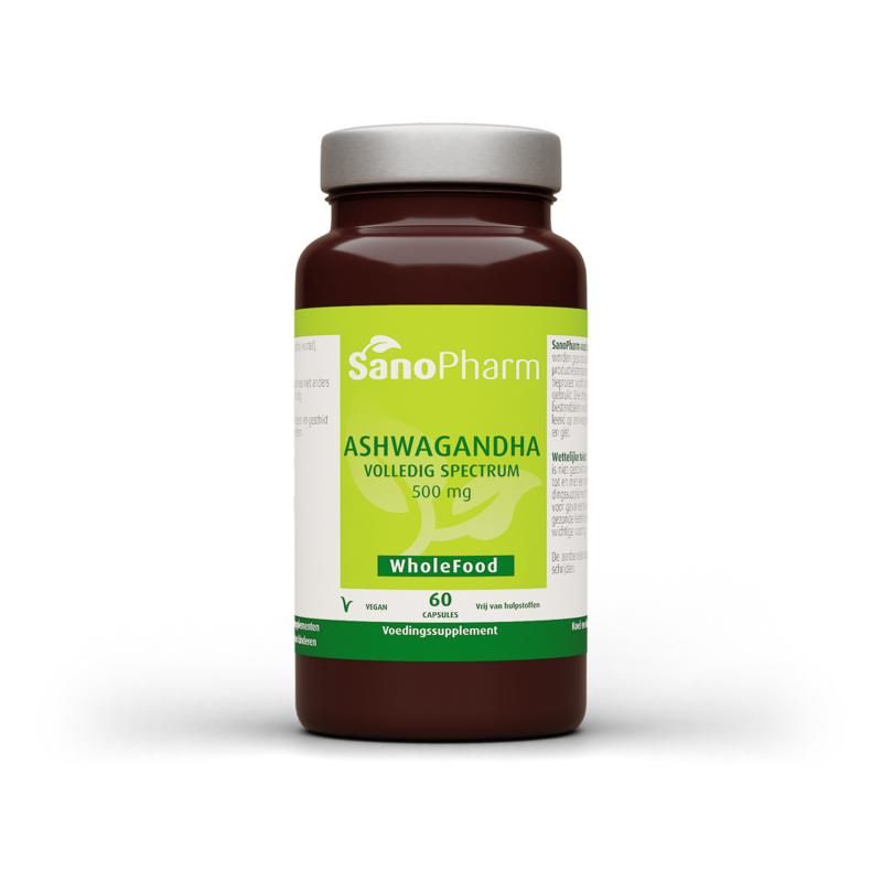 Sanopharm Ashwagandha Wholefood